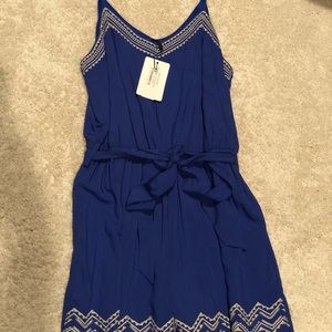NWT Blue Romper